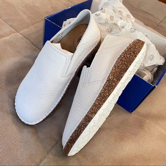 Birkenstock Callan Natural Leather White - Picture 13 of 15